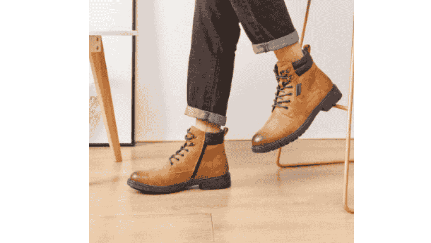 Botines Urbanos de Cuero Sintético - Imagen 2