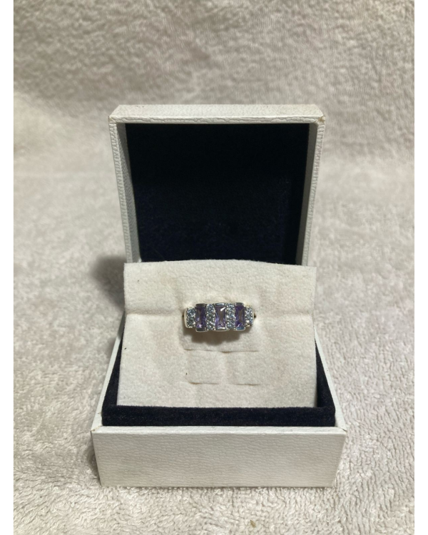 Anillo Aurora de Amatistas
