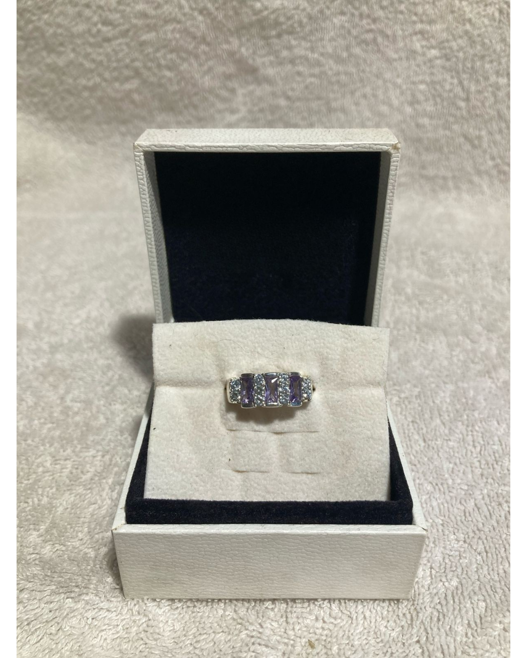 Anillo Aurora de Amatistas